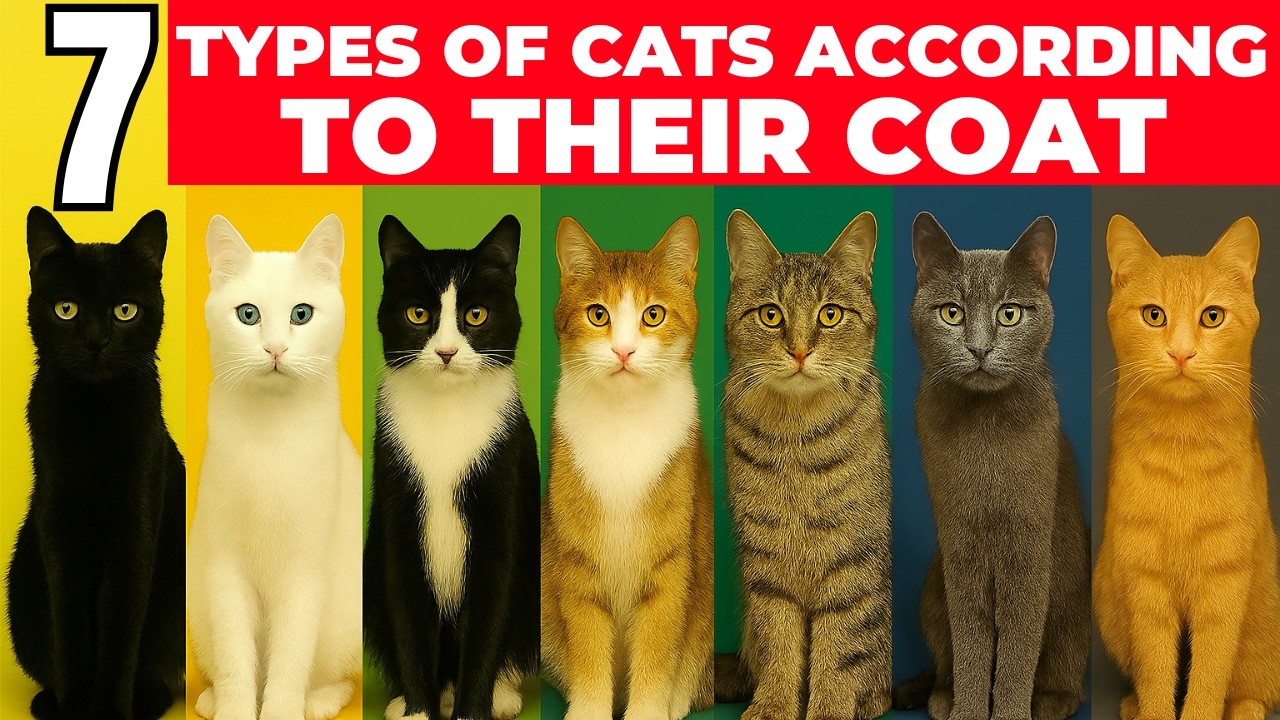 🐱 7 Cat Personalities by Coat Color | Genetics & Emotional Bonds