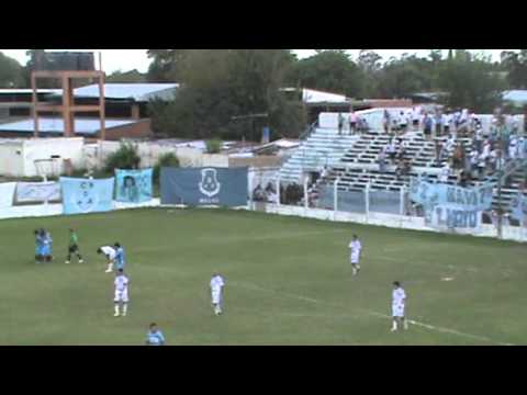 Deportivo Aguilares 2 Altos Hornos Zapla 0, primer gol del celeste, Luis Gómez