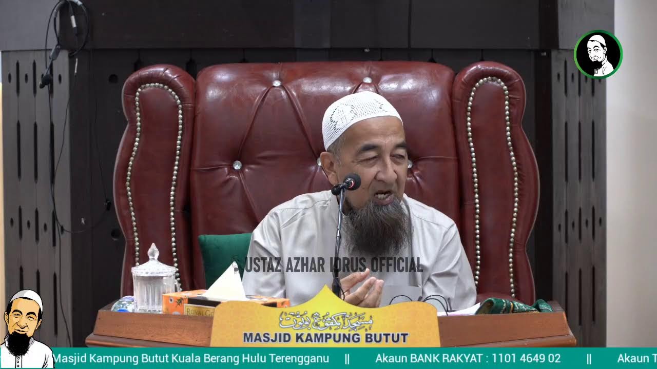 🔴 LiveUAI 03/11/2025 Kuliah Maghrib & Soal Jawab Agama Ustaz Azhar Idrus | Masjid Kampung Butut