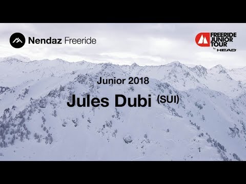 Nendaz Freeride Junior 2018 // Jules Dubi