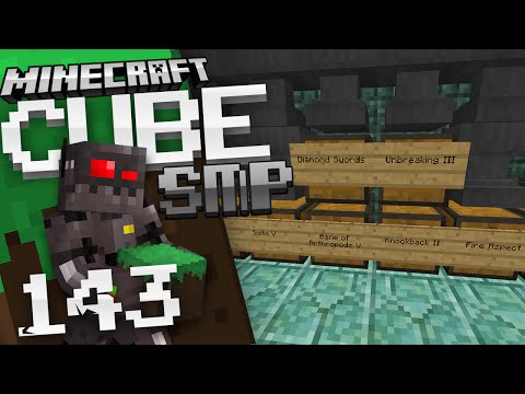 Minecraft Cube SMP S1 Episode 143: Sword Building