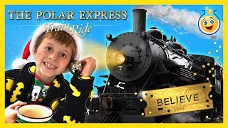 TRAIN RIDE TO SEE SANTA CLAUS! The Polar Express w/ Christmas Surprise Present Kid Family Fun Event