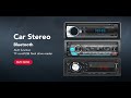 GEARELEC Car MP3 Car Stereo Bluetooth Hands Free Calling Music TF Card USB AUX Input FM Radio
