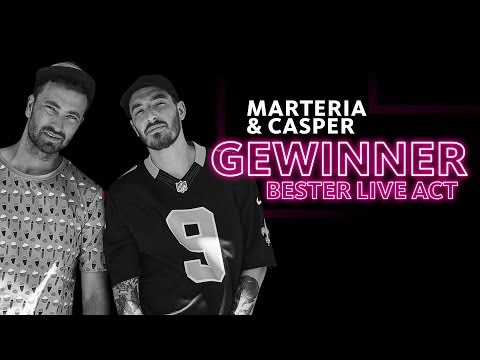 Marteria und Casper sind „Bester Live Act“ | 1LIVE Krone 2019