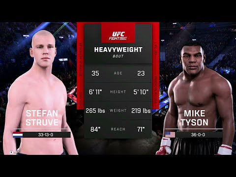 Stefan Struve (CPU) VS Mike Tyson (CPU) - UFC 5