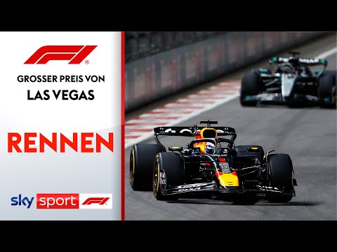 Bleibt Verstappen im WM-Kampf? | Rennen - Highlights | Großer Preis von Las Vegas | Formel 1 2025