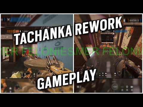 Tachanka Rework Gameplay in Skyscraper rework - Rainbow Six Siege