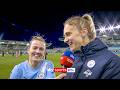 Lauren Hemp And Vivianne Miedema React To Beating Leicester 6 0 ️