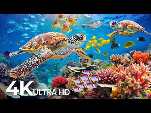 Amazing 4K Ocean Adventure 🐳 Dive Deep and Marvel at Sea Animal in The Best 4K ULTRA HD Aquarium #71