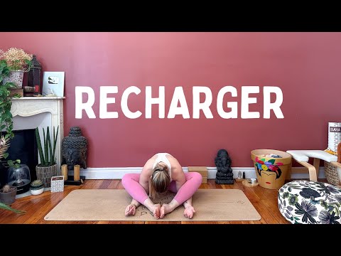 Gentle yoga to relax and regain energy and motivation in 20 minutes