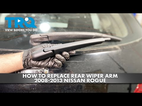 How to Replace Rear Wiper Arm 2008-2013 Nissan Rogue