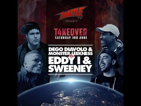 Eddy I & Sweeney (Mittens Gang) Preview 2 on 2 Debut vs Dego Diavolo & Monster Leakness | #T4KEOVER
