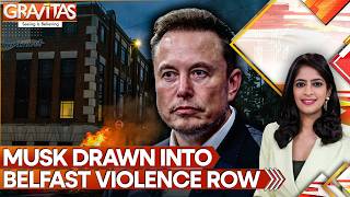 Belfast anti-immigrant violence enters second night as Musk faces criticism over social media posts