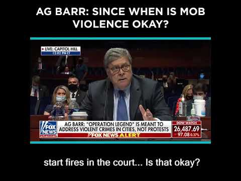 AG Barr: Since When is Mob Violence Okay?