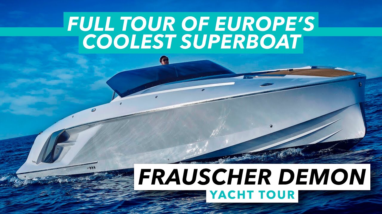 Frauscher 1414 Demon | Full tour of Europe's coolest superboat