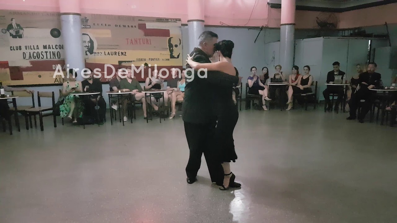 Se lucieron con este bello tango en Si Sos Brujo Milonga. Paulina Cazabon, José Luis Gonzalez