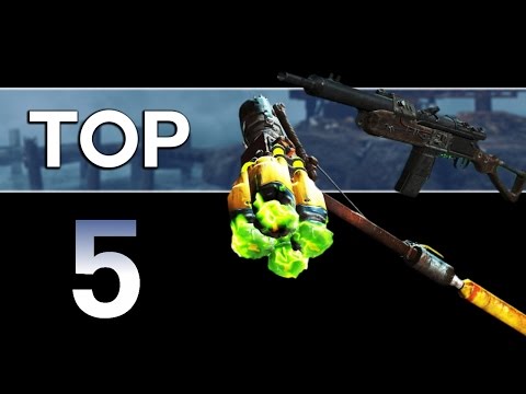 Fallout 4 - Top 5 Unique Far Harbor Weapons! (Far Harbor DLC)