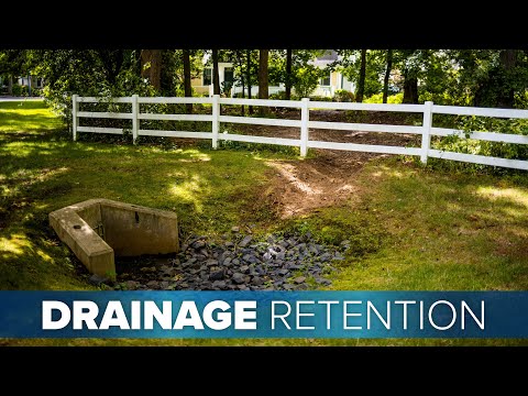 Drainage Retention In Shrewsberry, NJ