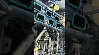 2019 Chrysler Pacifica oil filter housing replacement oil cooler replacement intake removal