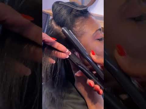 How To Get Smooth Roots During A Silk Press | Hair Hack