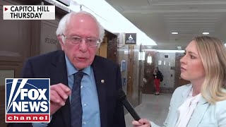 Bernie Sanders 'flips out' when pressed on 4-day work week proposal