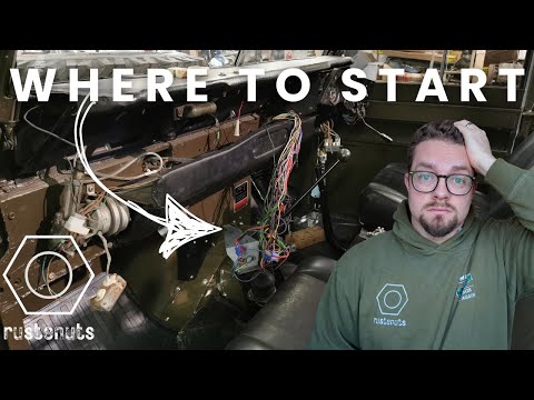 Land Rover Series 3 Dash Wiring | Restoration Part 75