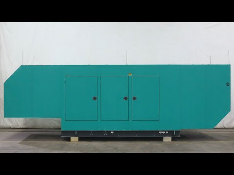 Cummins GFBC 250 kW natural gas generator. Cummins GTA855E engine, 124 Hrs, Yr 2015 - CSDG # 4745