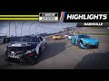 Ross Chastain leads the field to green at Nashville