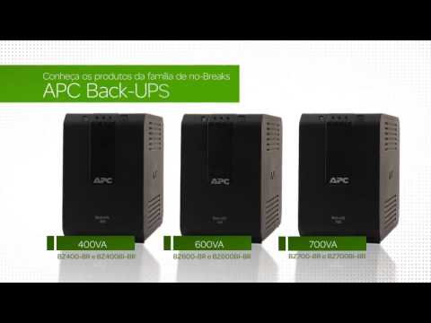 Nobreaks APC Back UPS 400 600 e 700va 