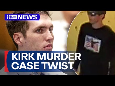 Bizarre twist in Charlie Kirk accused killer’s case | 9 News Australia