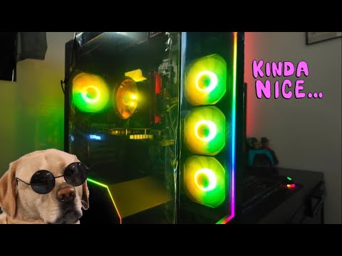 CyberPower Pc Unboxing Set Up (New favorite)