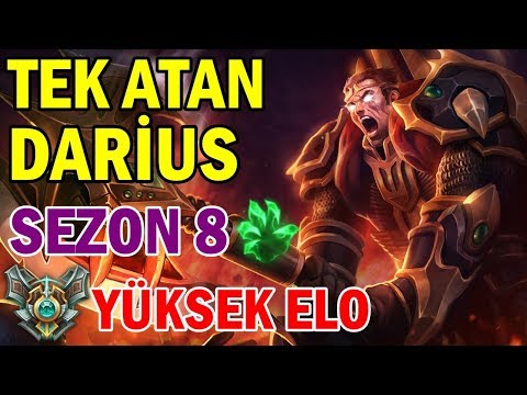 USTALIK LİGİ ÇERÇEVEM GELDİ ! | SOLO TOP TEK ATAN DARİUS OP | YÜKSEK ELO | LoL