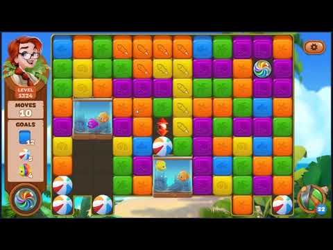 Lost Island Blast Adventure Level 1324 - NO BOOSTERS 🏝️ | SKILLGAMING ✔️