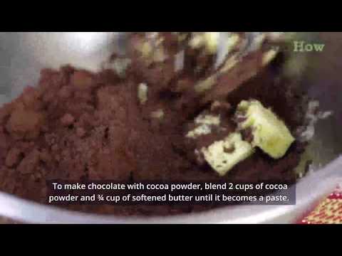 How to Make Chocolate With Cocoa Powder