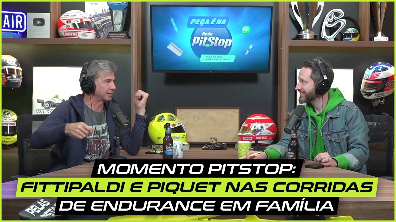 Momento PitStop: Fittipaldi e Piquet nas corridas de Endurance em família