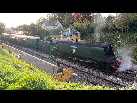 UK steam locomotive wheel slip compilation (re-upload)