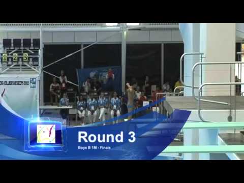 19th FINA Junior World Diving Championships - Boys B Final 1m.m4v