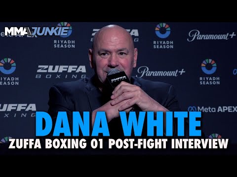 Dana White reacts to Zuffa Boxing 01, discusses extreme weight cutting after UFC 324 incident
