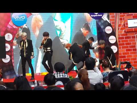 150814 GENTLEMEN cover MBLAQ - Again + Oh Yeah @ N‬ Mark The Battle Stage Dance 2015
