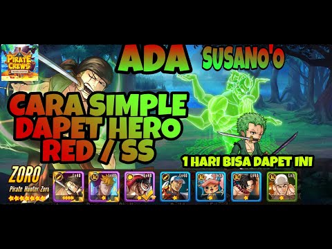 PIRATE CREW - CARA SIMPLE DAPET HERO RED! CARA CLAIM GIFT CODE NYA! CEPET CLAIM SEBELUM NON AKTIF