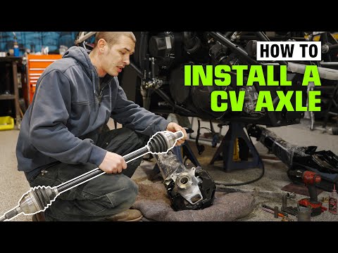 How to Install a CV Axle