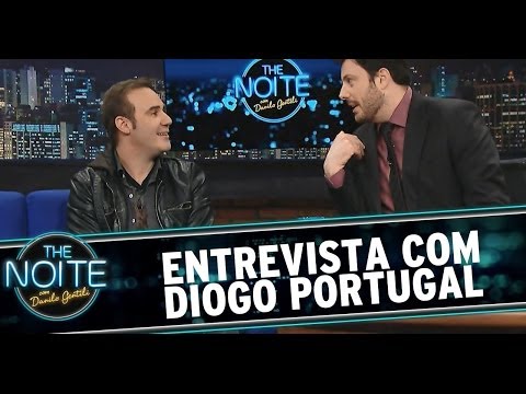 The Noite 09/07/14 (parte 1) - Entrevista Diogo Portugal