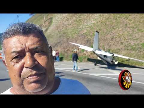 MORADOR FALA SOBRE A QUEDA DO AVIÃO NA ENTRADA DE JUQUITIBA.