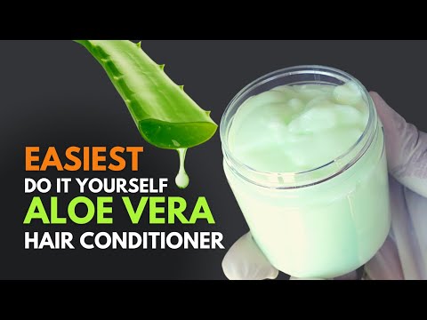 How To Make Aloe vera Hair Conditioner At Home