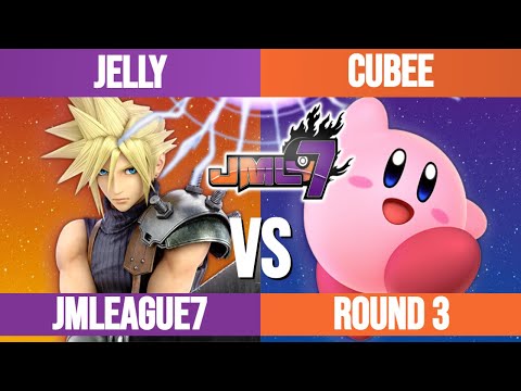 Jelly (Kirby, Cloud) vs cubee (Kirby) - JMLeague7 Round 3