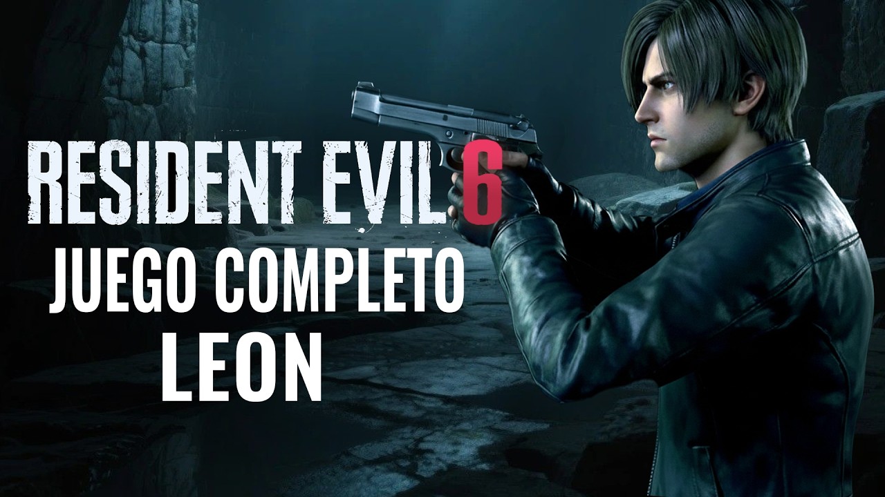 RESIDENT EVIL 6 - JUEGO COMPLETO LEON CAMPAÑA
