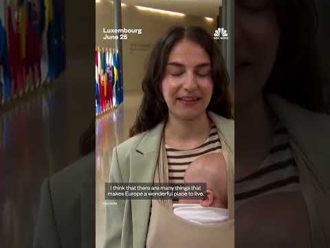 Swedish minister brings baby to E.U. Council meeting