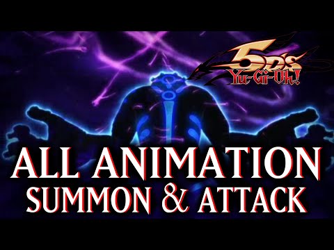 Yu-Gi-Oh! 5Ds Tag Force All Animation Summon & Attack
