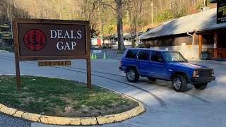 Driving the $700 Jeep Cherokee on Tail of The Dragon 12-21-2020