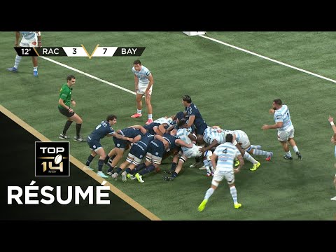 TOP 14 Saison 2025-2026 J10 - Résumé Racing 92 - Aviron Bayonnais